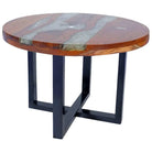 Rustieke salontafel van massief teakhout en mangohout - 60 x 40 cm / 1 - Salontafels