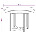 Rustieke salontafel van massief teakhout en mangohout - 60 x 40 cm / 1 - Salontafels