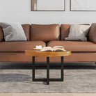 Rustieke salontafel van massief teakhout en mangohout - 60 x 40 cm / 1 - Salontafels