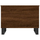 Salontafel bewerkt hout metalen poten met lift-top functionaliteit - Salontafels