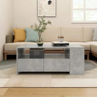 Salontafel Grijs Sonoma van bewerkt hout voor gemakkelijk schoonmaken - Betongrijs / 1 - Salontafels