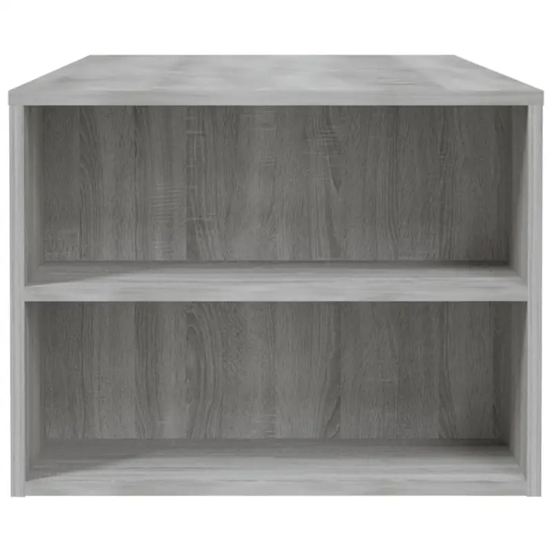 Salontafel Grijs Sonoma van bewerkt hout voor gemakkelijk schoonmaken - Salontafels