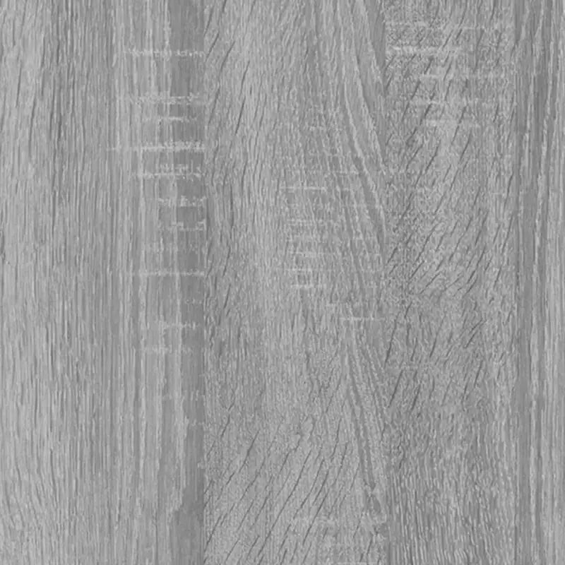 Salontafel in grijs Sonoma met bewerkt hout en industriële uitstraling - Salontafels