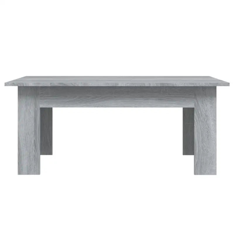 Salontafel in grijs sonoma met bewerkt hout voor een moderne uitstraling - Salontafels