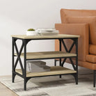 Salontafel in Grijs Sonoma met bewerkt hout voor industriële stijl - Sonoma eiken / 1 - Salontafels