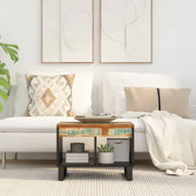 Salontafel in massief gerecycled hout voor een unieke uitstraling - Salontafels