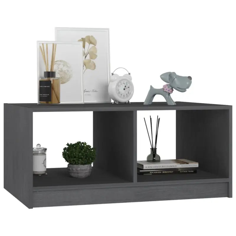 Salontafel in modern design van massief grenenhout - Salontafels
