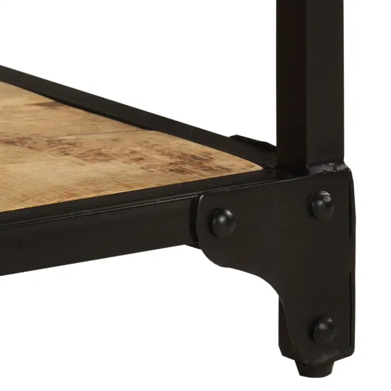 Salontafel in vintage stijl van massief ruw mangohout - Salontafels