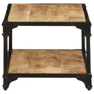 Salontafel in vintage stijl van massief ruw mangohout - Salontafels