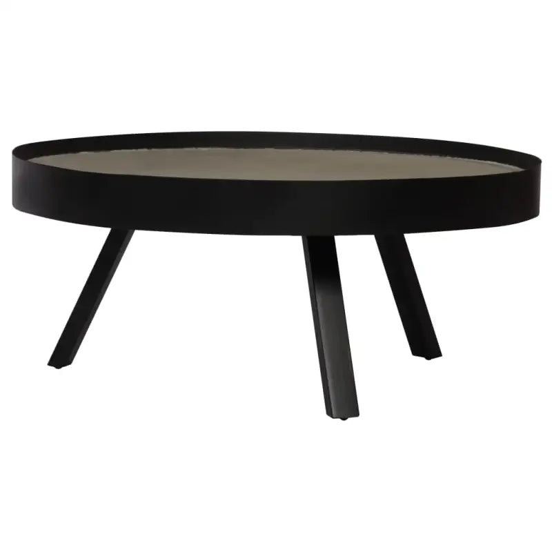 Salontafel met betonnen blad en stevig stalen frame - 74 x 32 cm / 1 - Salontafels