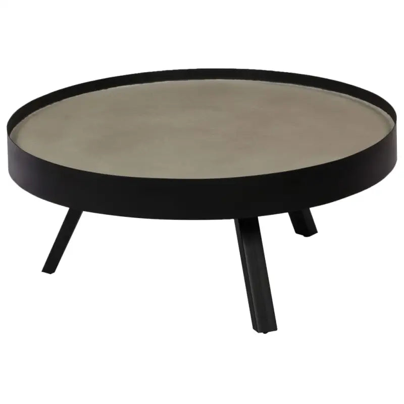 Salontafel met betonnen blad en stevig stalen frame - 74 x 32 cm / 1 - Salontafels