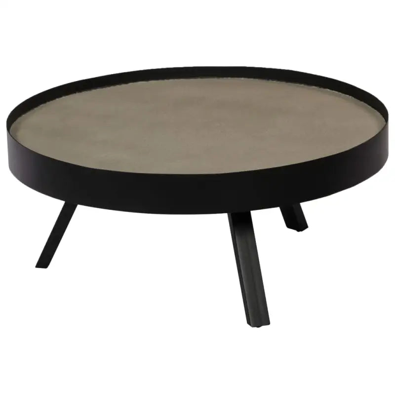Salontafel met betonnen blad en stevig stalen frame - 74 x 32 cm / 1 - Salontafels