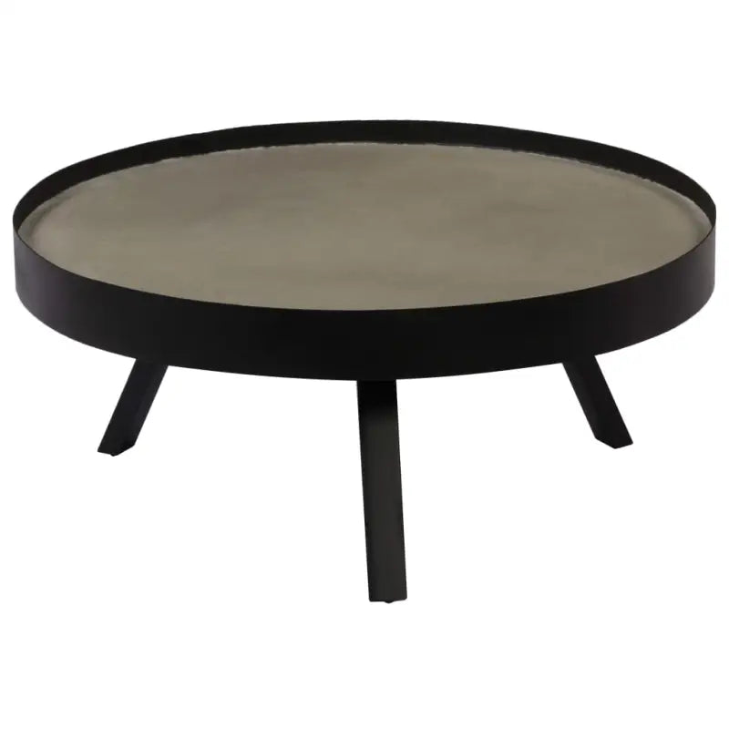 Salontafel met betonnen blad en stevig stalen frame - 74 x 32 cm / 1 - Salontafels