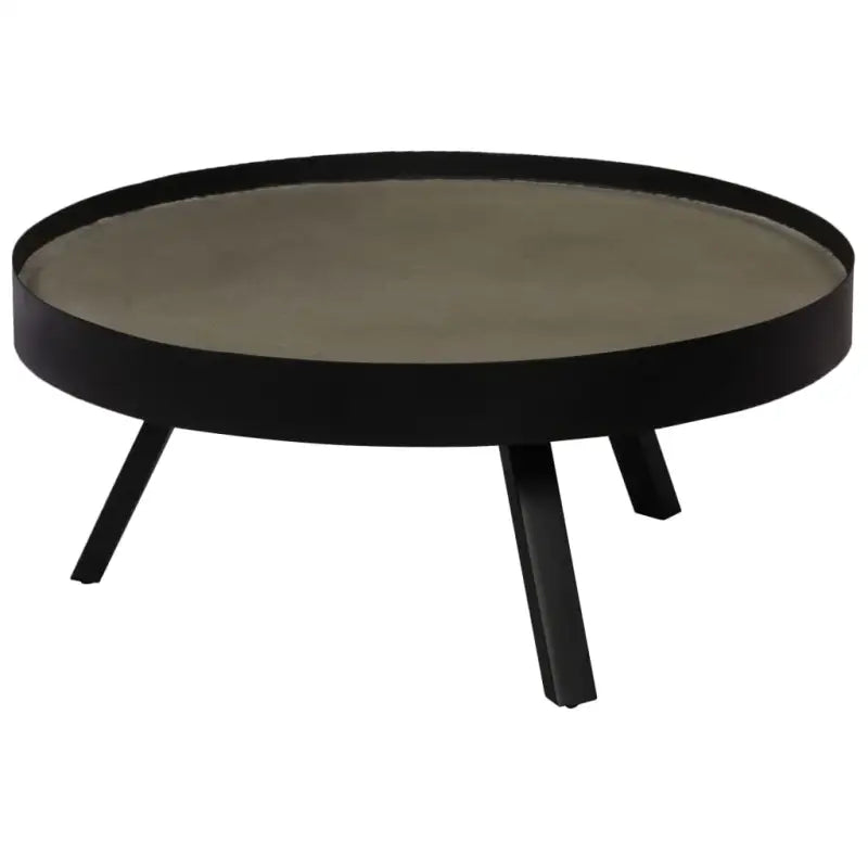 Salontafel met betonnen blad en stevig stalen frame - 74 x 32 cm / 1 - Salontafels