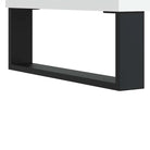 Salontafel met bewerkt hout en metalen poten met lift-top functie - Salontafels