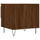 Salontafel met bewerkt hout en metalen poten voor een elegante woonkamer - Salontafels