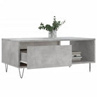 Salontafel met bewerkt hout en metalen poten voor een stijlvolle woonkamer - Salontafels
