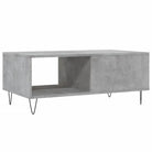 Salontafel met bewerkt hout en metalen poten voor een stijlvolle woonkamer - Salontafels