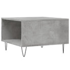 Salontafel met bewerkt hout en metalen poten voor moderne elegantie - Salontafels