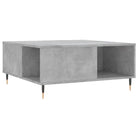 Salontafel met bewerkt hout en metalen poten voor stijlvolle woonkamers - Salontafels