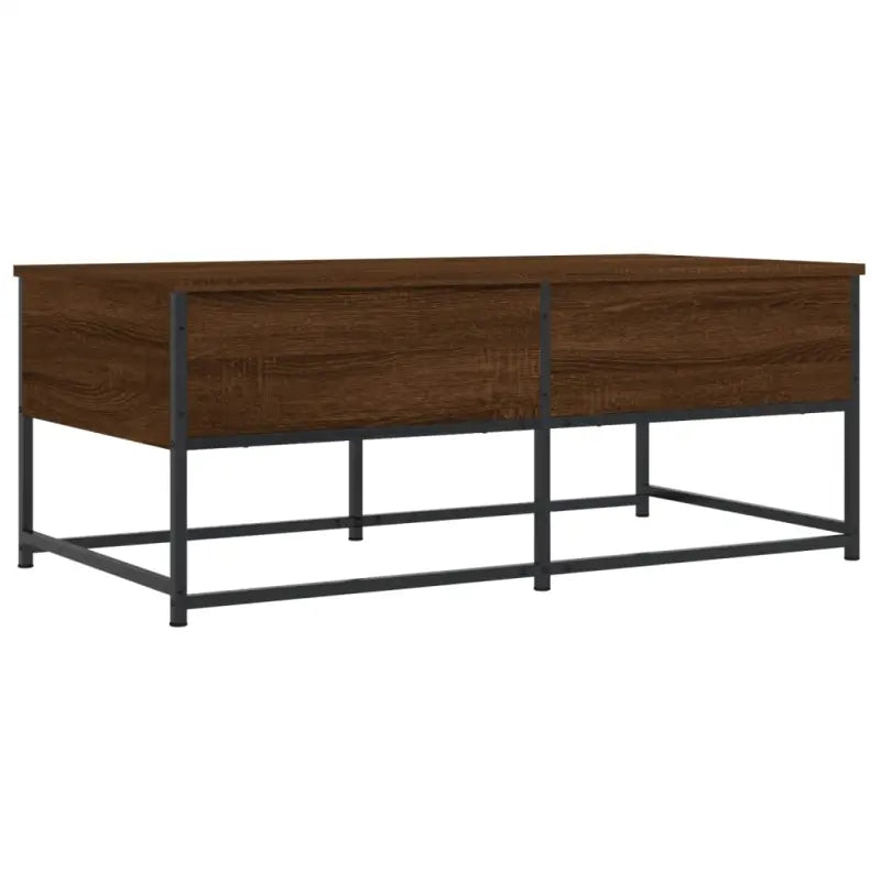 Salontafel met bewerkt hout en verstelbare poten voor elegantie - Salontafels