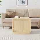 Salontafel met bewerkt hout voor een stijlvolle woonkamer uitstraling - Salontafels
