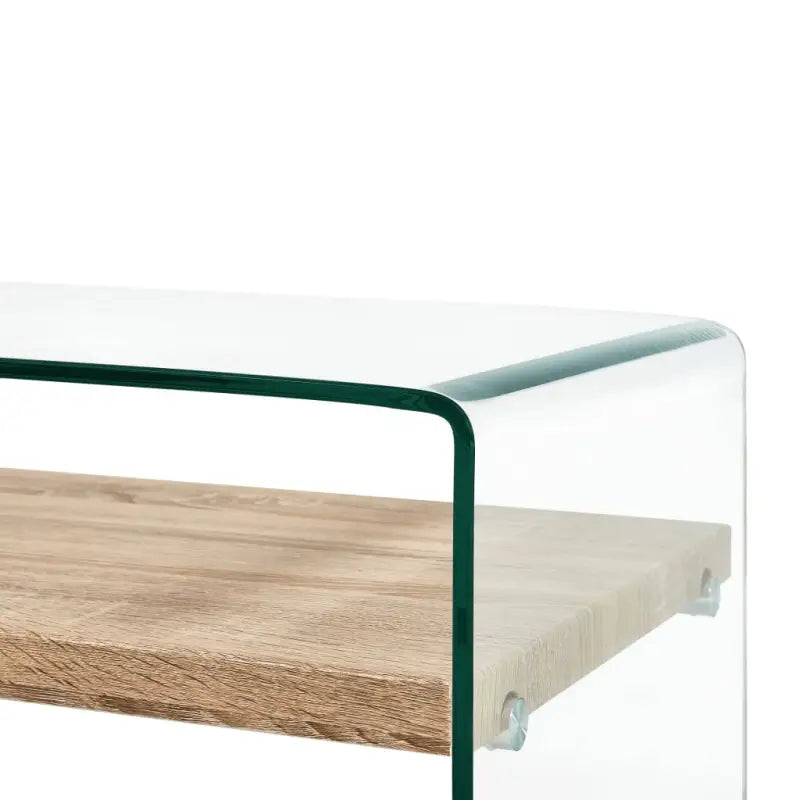 Salontafel met gehard veiligheidsglas voor eigentijdse charme - Salontafels