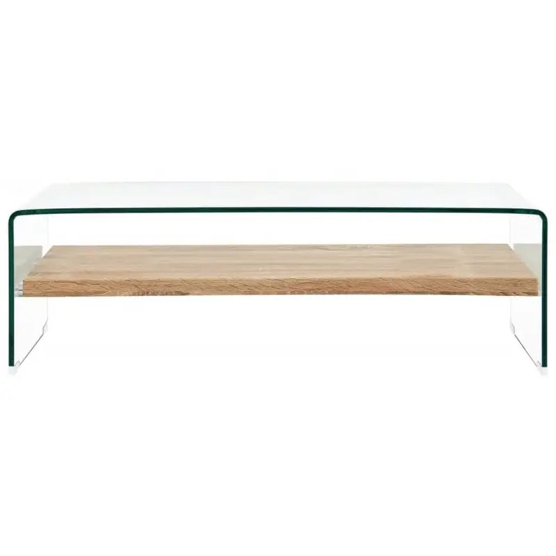 Salontafel met gehard veiligheidsglas voor eigentijdse charme - Salontafels