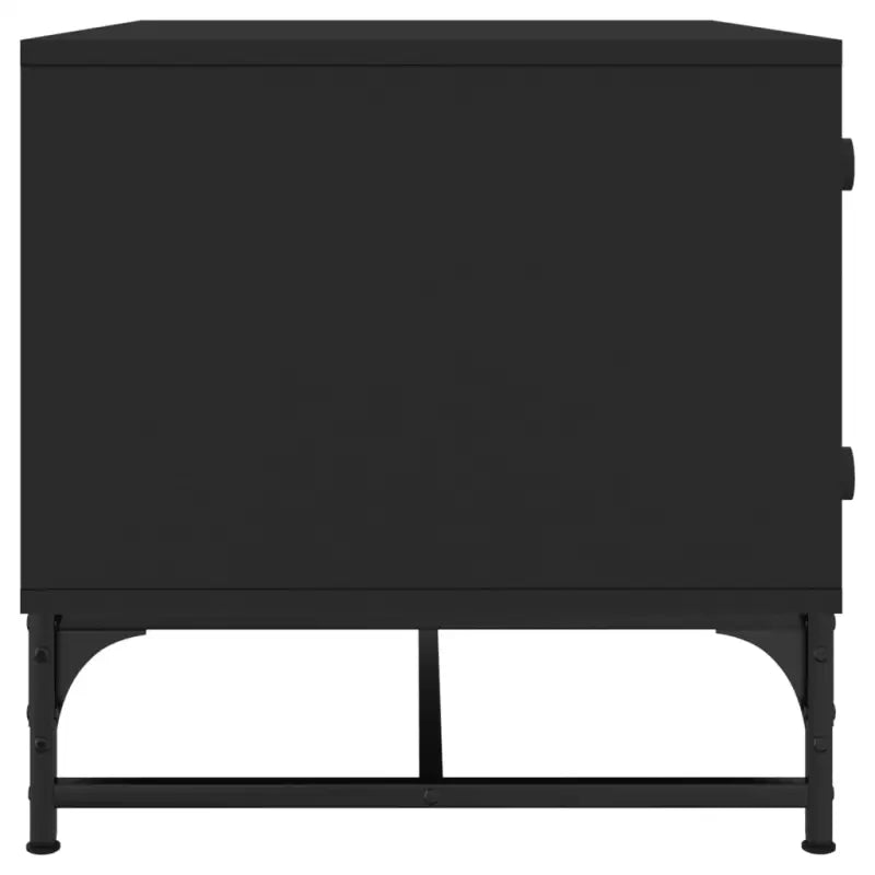Salontafel met glazen deuren en opbergruimte voor een moderne woonkamer - Salontafels