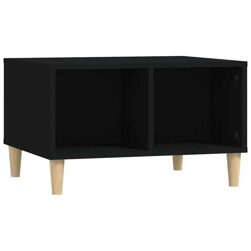 Salontafel met houten poten in Scandinavische stijl van bewerkt hout - Salontafels