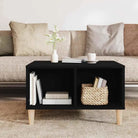 Salontafel met houten poten in Scandinavische stijl van bewerkt hout - Salontafels