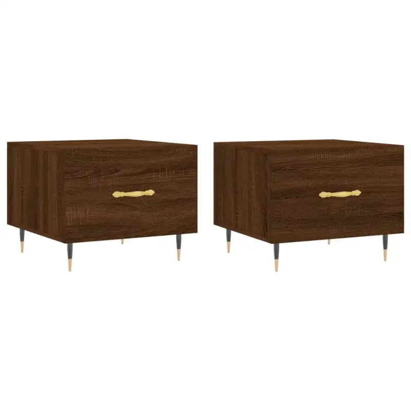 Salontafel met ijzeren poten van bewerkt hout voor elegantie - Salontafels