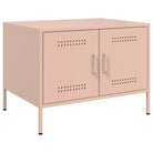 Salontafel met koudgewalst staal en verstelbare schroefpoten - Roze / 1 - Salontafels