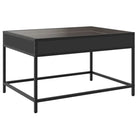 Salontafel met LED-infinity spiegel en bewerkt hout voor duurzame stijl - Salontafels