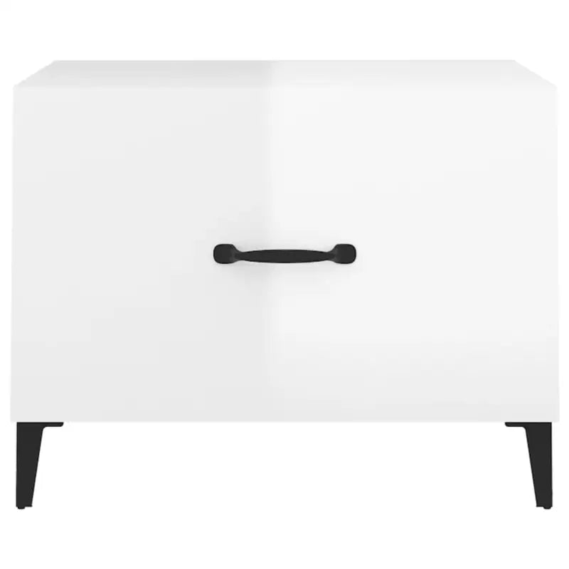 Salontafel met metalen poten en bewerkt hout voor industriële stijl - Salontafels