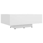 Salontafel met modern design van bewerkt hout voor in de woonkamer - Salontafels