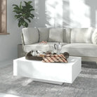 Salontafel met modern design van bewerkt hout voor in de woonkamer - Salontafels