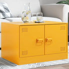 Salontafel met stevig koudgewalst staal frame voor een trendy kamer uitstraling - Mosterdgeel / 1 - Salontafels