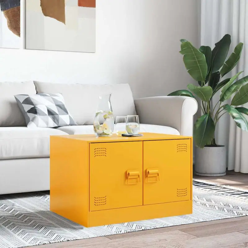 Salontafel met stevig koudgewalst staal frame voor een trendy kamer uitstraling - Salontafels