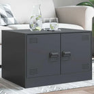 Salontafel met stevig koudgewalst staal frame voor een trendy kamer uitstraling - Antraciet / 1 - Salontafels