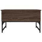Salontafel met verstelbare poten van bewerkt hout voor stijl en duurzaamheid - Salontafels