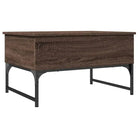 Salontafel met verstelbare poten van bewerkt hout voor stijl en duurzaamheid - Salontafels