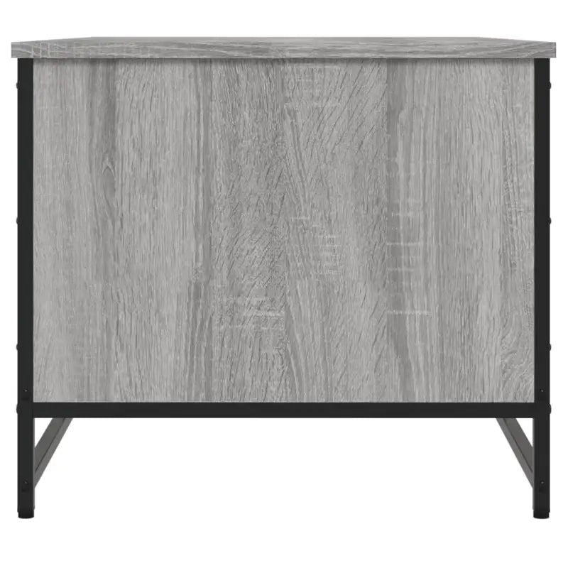 Salontafel van bewerkt hout in grijs sonoma stijl - Salontafels