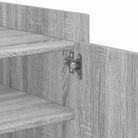 Salontafel van bewerkt hout in grijs Sonoma stijl - Salontafels