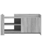 Salontafel van bewerkt hout in grijs Sonoma stijl - Salontafels