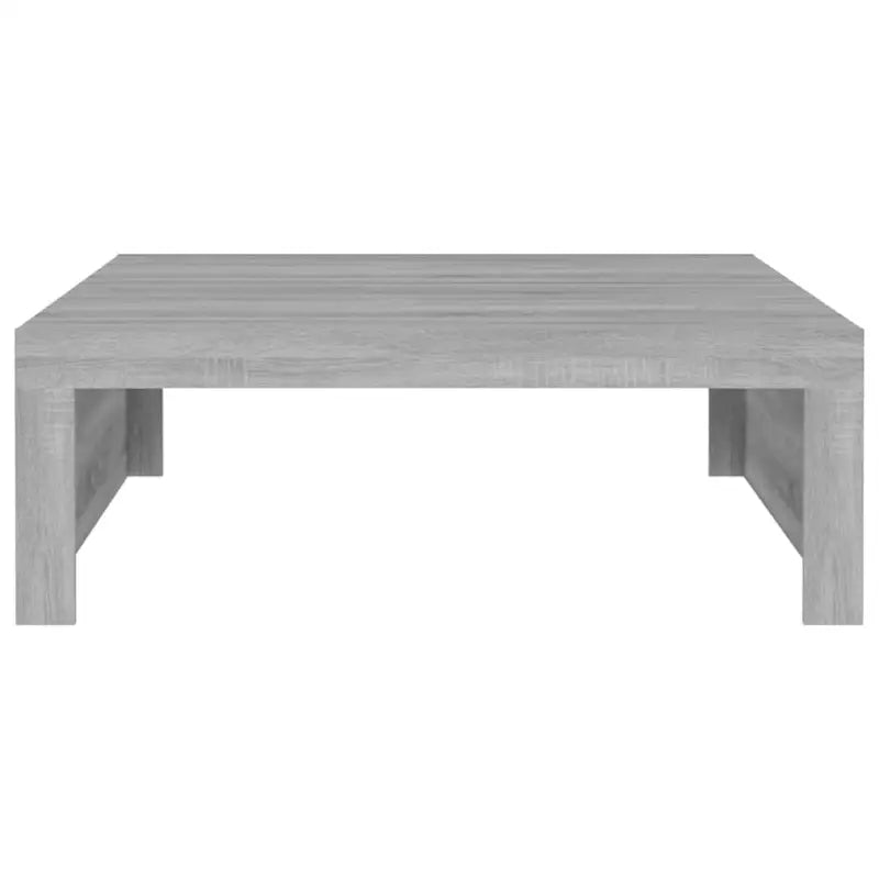 Salontafel van bewerkt hout in grijs sonoma voor een tijdloos interieur - Salontafels