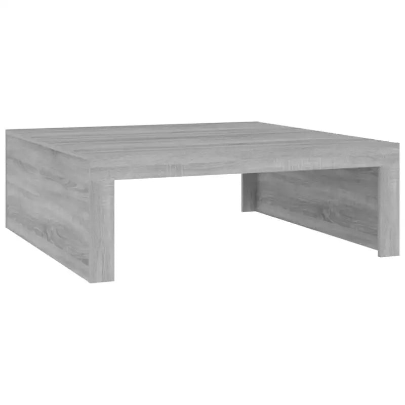 Salontafel van bewerkt hout in grijs sonoma voor een tijdloos interieur - Salontafels