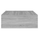 Salontafel van bewerkt hout in grijs sonoma voor een tijdloos interieur - Salontafels