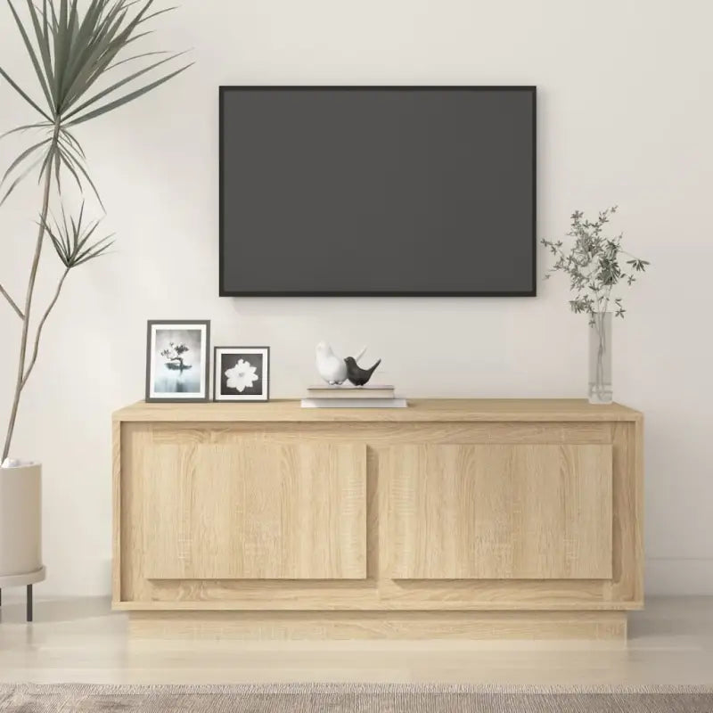 Salontafel van bewerkt hout in hoogglans wit met elegante uitstraling - Sonoma eiken / 1 - Salontafels