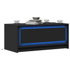 Salontafel van bewerkt hout met duurzame constructie en stabiele prijs - Zwart / 1 - Salontafels